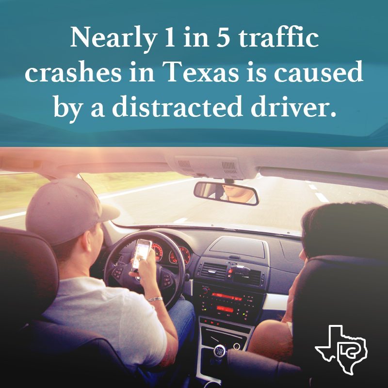 texas distracted driving statistics