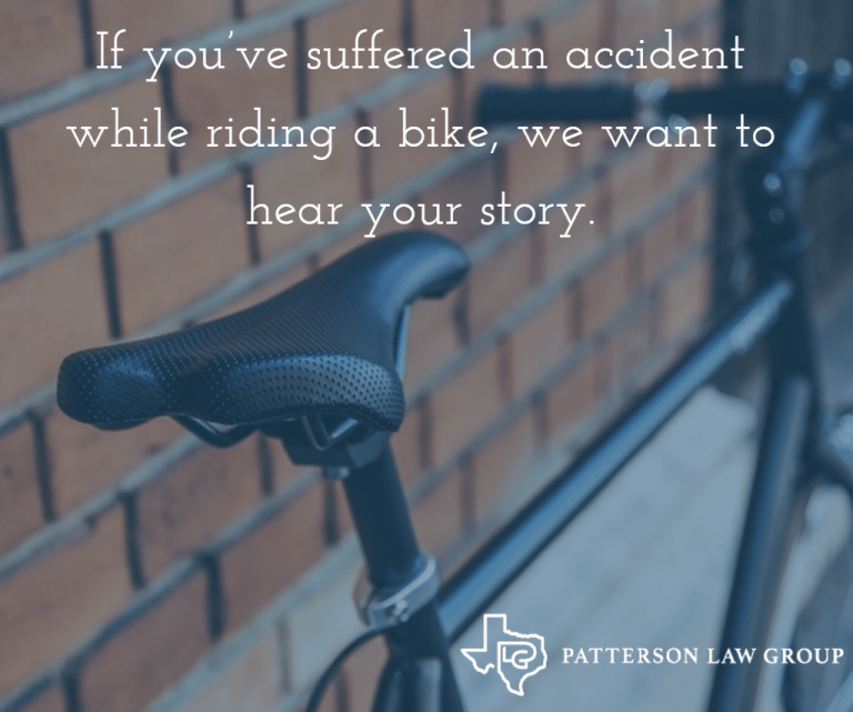 Fort Worth, Texas Bicycle Accident Lawyers Patterson Law