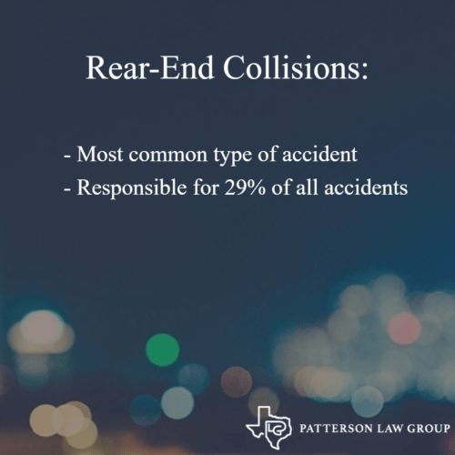 rear end collisions in texas
