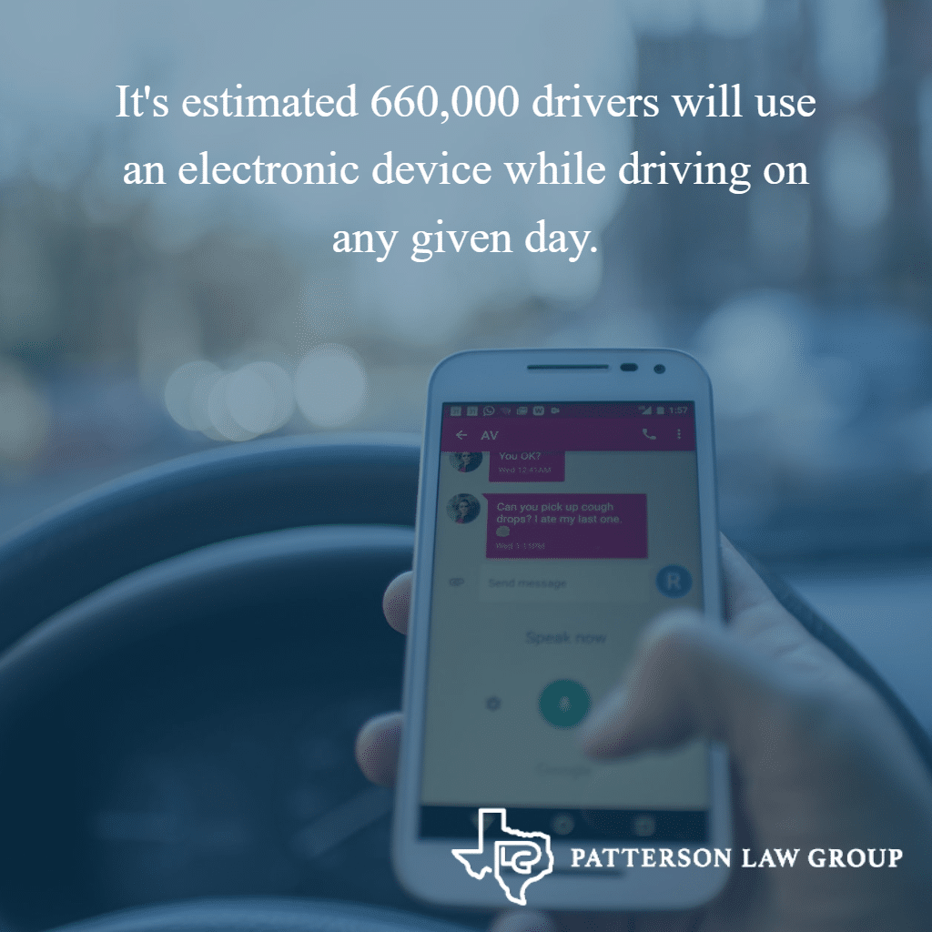 Texas Distracted Driving Figures