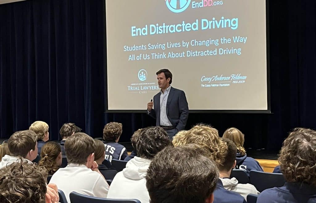 End distracted driving speaking