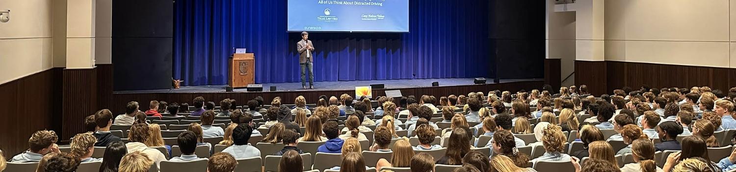 end distracted driving education speaking